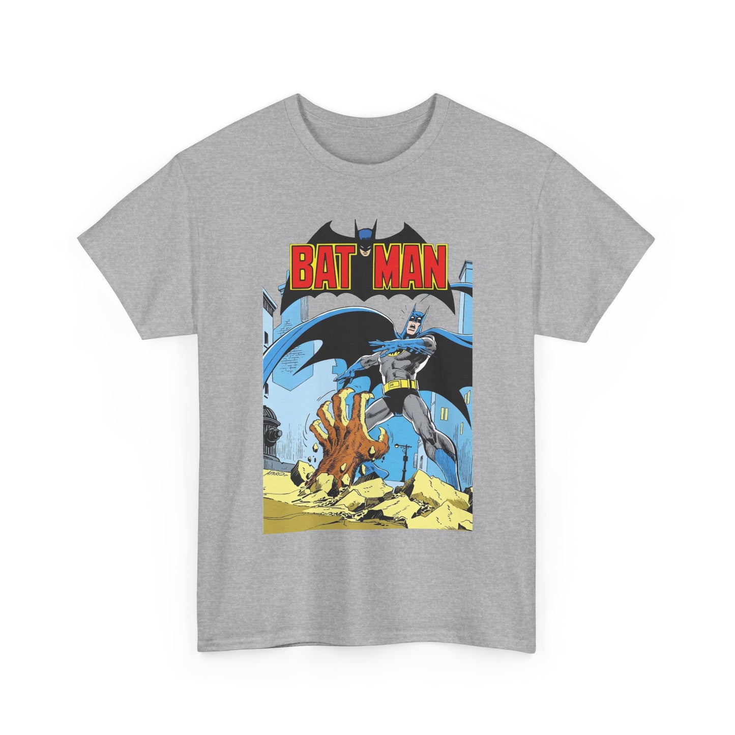 Batman T-Shirt - Jim Aparo Art - Bronze Age Art - Vs the Mole - DC Comics