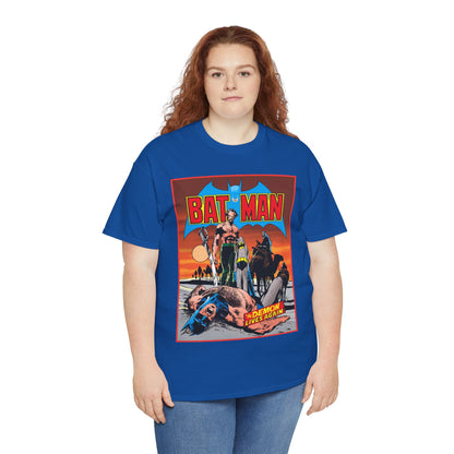Batman T-Shirt - Neal Adams Art - R'as Al Ghul - Demon Lives Again - DC Comics - Dark Knight Detective