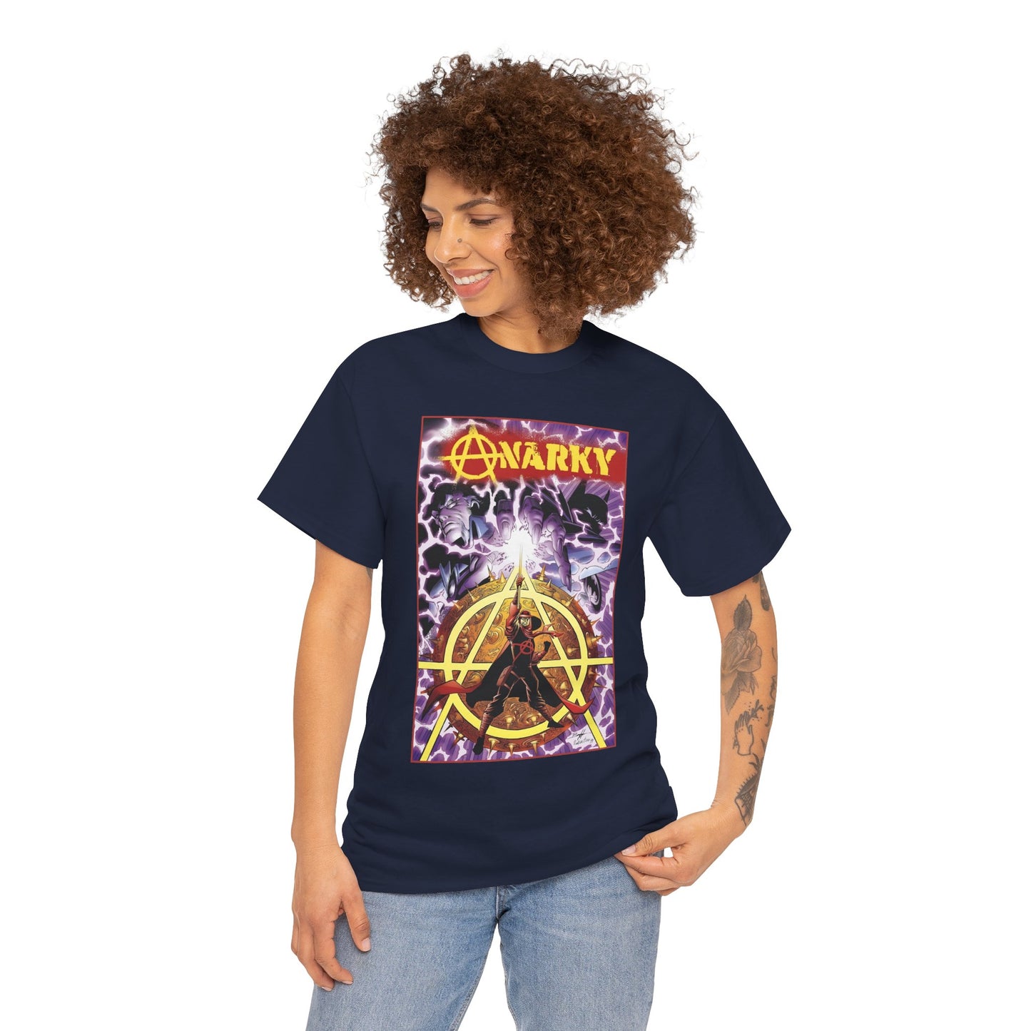 Anarky T-Shirt - Norm Breyfogle Art - DC Comics