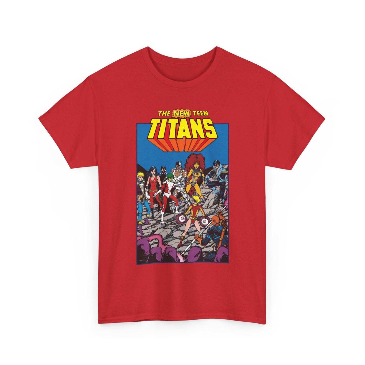 New Teen Titans T-Shirt - George Perez Art - Judas Contract - Tales of the Teen Titans Annual #3 Cover Art - DC Comics