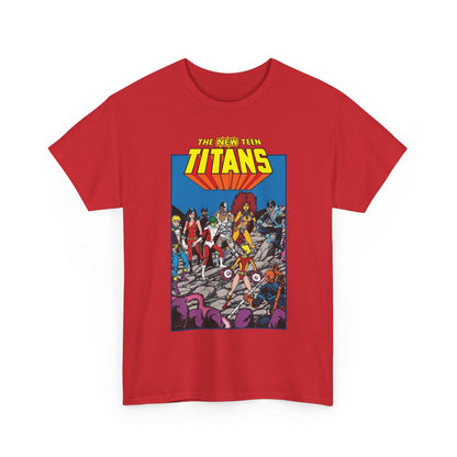 New Teen Titans T-Shirt - George Perez Art - Judas Contract - Tales of the Teen Titans Annual #3 Cover Art - DC Comics