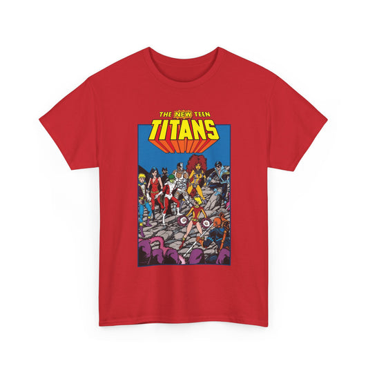 New Teen Titans T-Shirt - George Perez Art - Judas Contract - Tales of the Teen Titans Annual #3 Cover Art - DC Comics