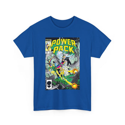 Power Pack #10 T-Shirt - With Marrina from Alpha Flight - Marvel Comics