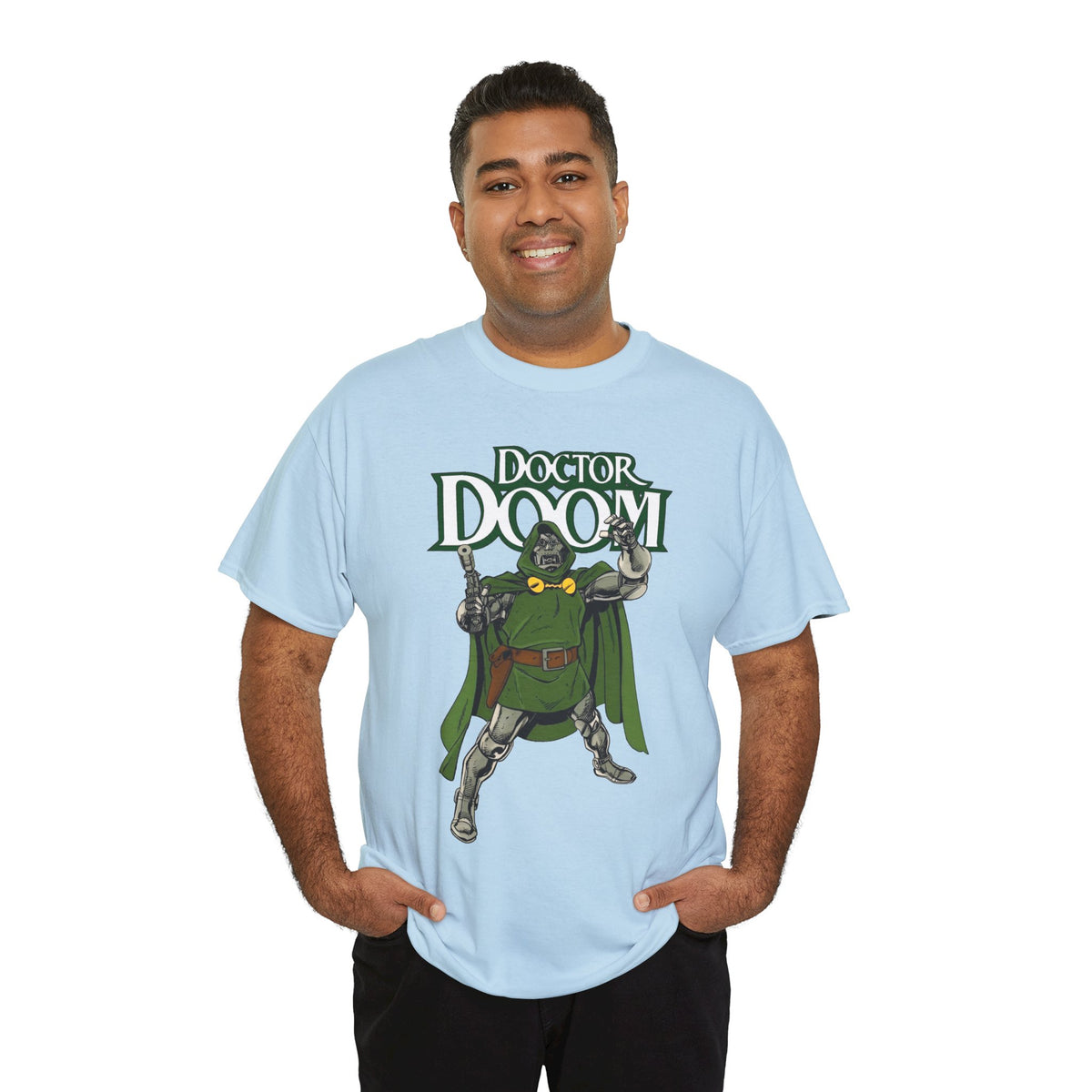 Doctor Doom T-Shirt - John Byrne Art - Fantastic Four Foe - Ruler of Latveria - 2026 Avengers Doomsday Movie - Marvel Comics