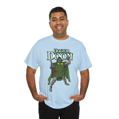 Doctor Doom T-Shirt - John Byrne Art - Fantastic Four Foe - Ruler of Latveria - 2026 Avengers Doomsday Movie - Marvel Comics