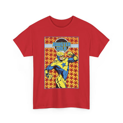 Booster Gold T-Shirt - Dan Jurgens Art - JLI Member - DC Comics