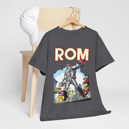 Rom: Spaceknight T-Shirt - Marvel Comics Art- Retro Character - Dire Wraiths