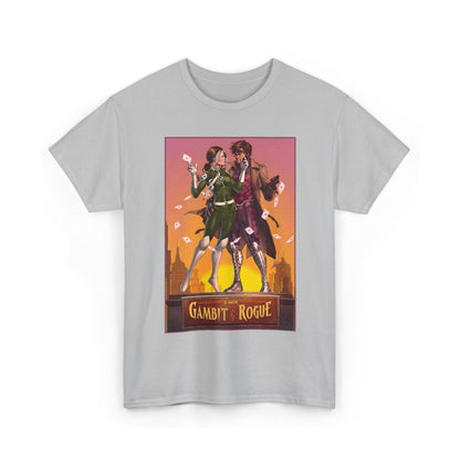 Gambit & Rogue T-Shirt - Mike Choi Art - Popular X-Men Members - Marvel Comics