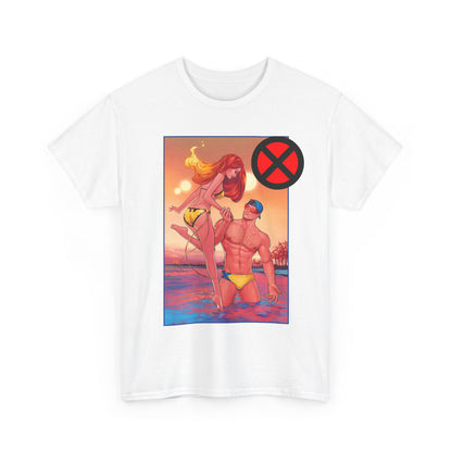Scott Summers & Jean Grey T-Shirt - Russell Dauterman Art - X-Men - Marvel Comics