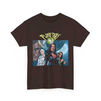 Planetary T-Shirt - Phil Jimenez Art - The Drummer, Jakita Wagner & Elijah Snow - DC Comics/Wildstorm - Ellis Story