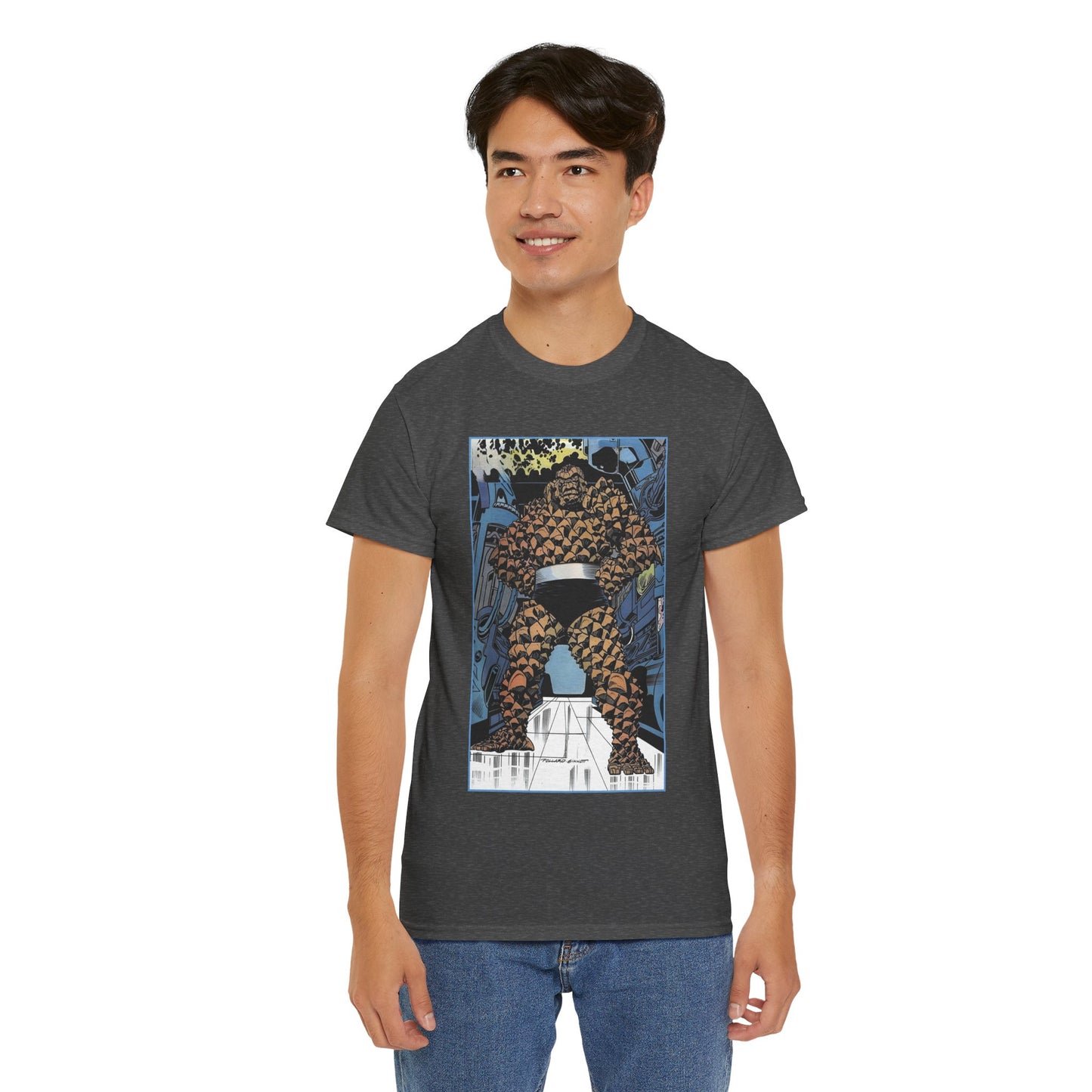 The Thing T-Shirt - Keith Pollard Art - Fantastic Four Pin-Up - Marvel Comics