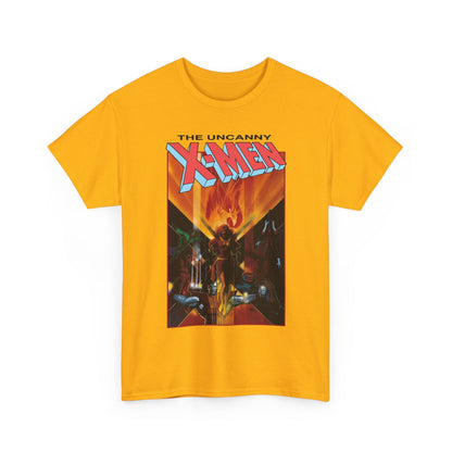 Uncanny X-Men T-Shirt - Bill Sienkiewicz Art - Phoenix, Cyclops, Colossus, Wolverine - Marvel Comics