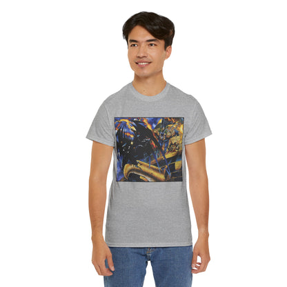 Batman Universe T-Shirt - Joe Quesada Art - 1990s Knightfall Era - Azrael, Robin, Bane - DC Comics