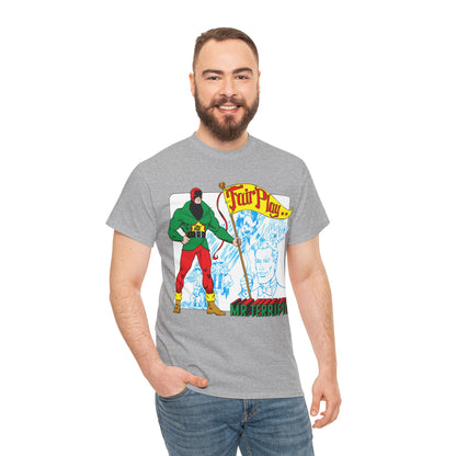 Mr Terrific T-Shirt - Stephen DeStefano Art - Who's Who in the DC Universe Entry - DC Comics