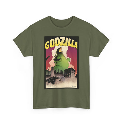 Godzilla T-Shirt - Mike Mignola Art - 1987 Portfolio Artwork - Dark Horse Comics