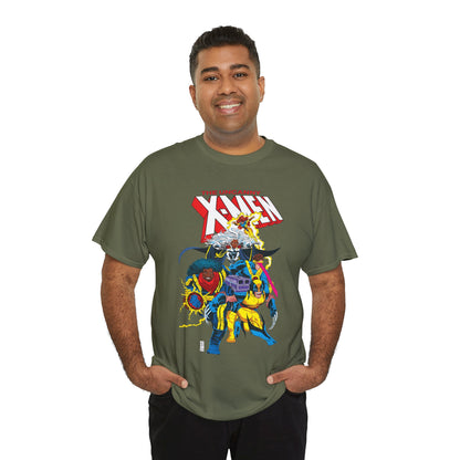 Uncanny X-Men T-Shirt - John Romita Jr Art - Cyclops, Storm, Bishop, Jean Grey, Wolverine - Marvel Comics