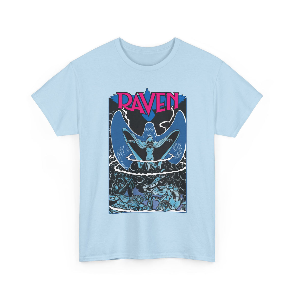 Raven T-Shirt - George Perez Art - New Teen Titans, Trigon - DC Comics