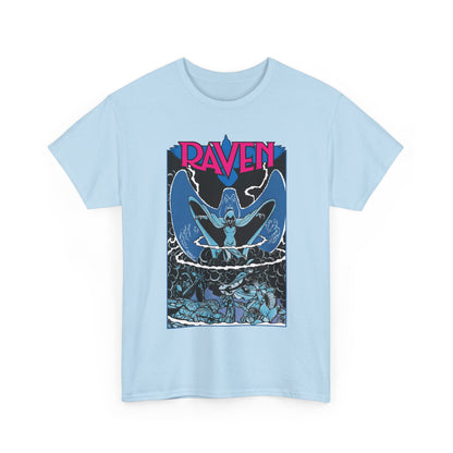 Raven T-Shirt - George Perez Art - New Teen Titans, Trigon - DC Comics