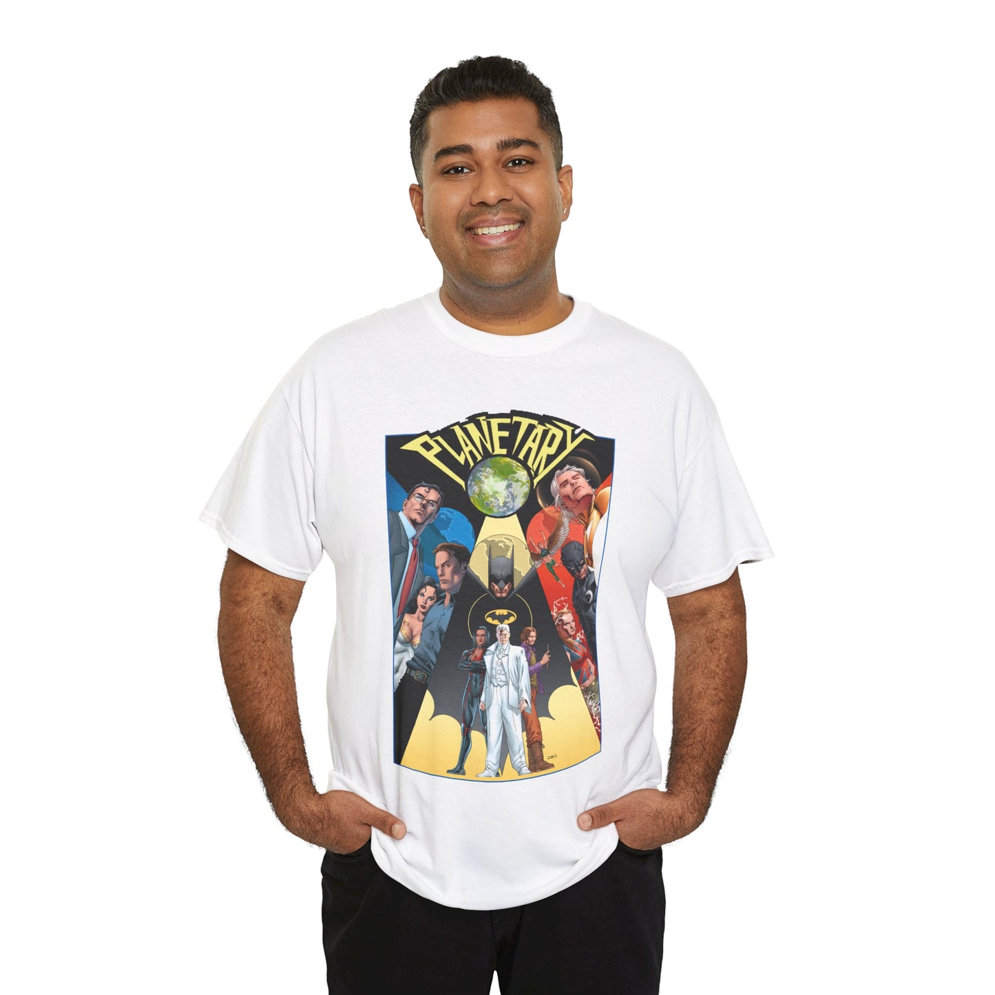 Planetary T-Shirt - The Drummer, Jakita Wagner & Elijah Snow - DC Comics/Wildstorm - Crossing Worlds - John Cassaday Art