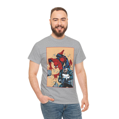 Spider-Man & Punisher T-Shirt - Jim Lee Art - Marvel Comics