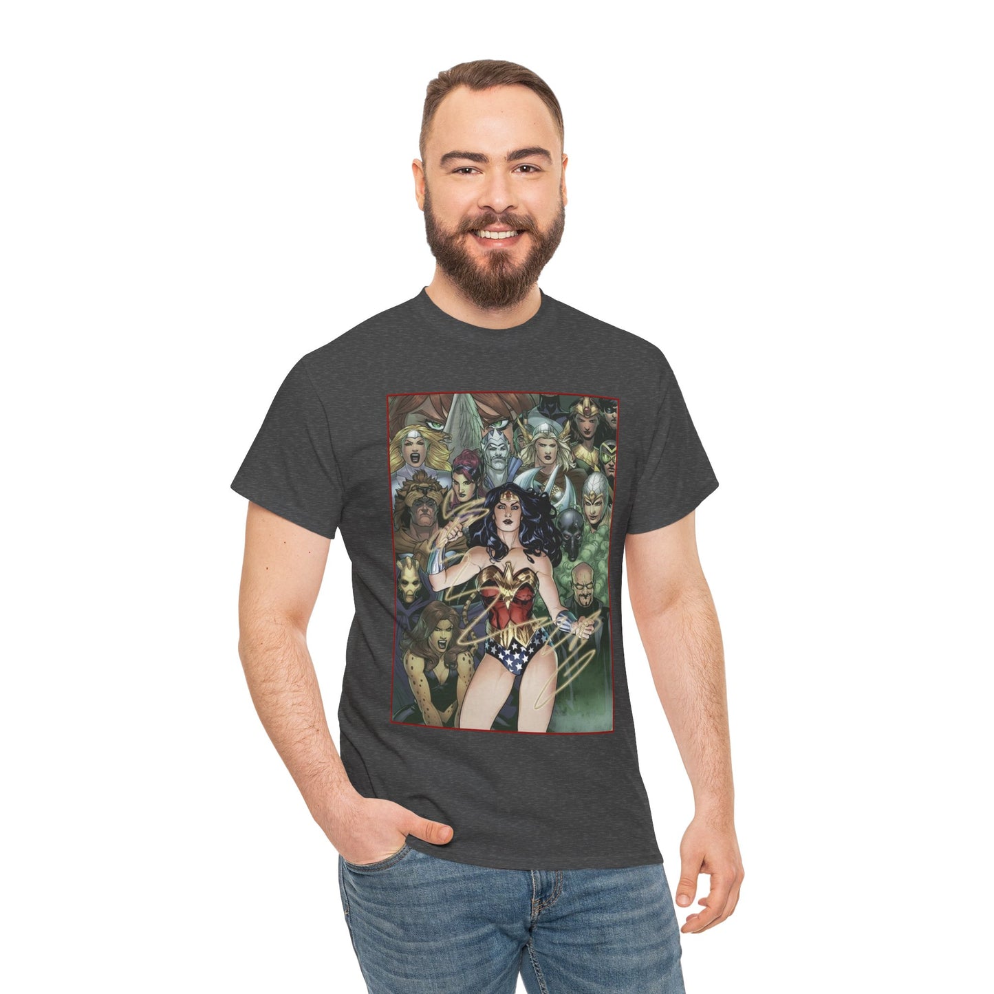 Wonder Woman T-Shirt - Terry Dodson Art - Rogues Gallery - DC Comics