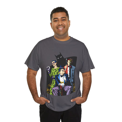 Riddler, Two-Face, Penguin T-Shirt - Brian Bolland Art - DC Comics