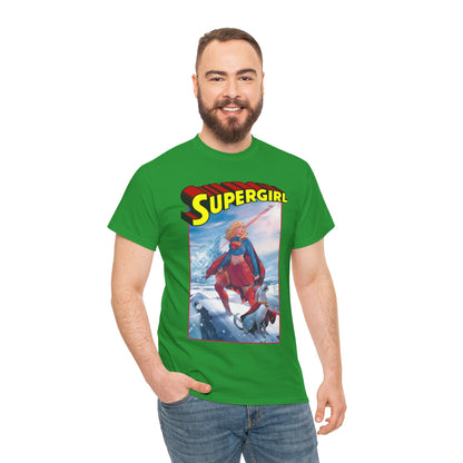 Supergirl & Krypto T-Shirt - Lucas Meyer Art - New 2026 Movie with Milly Alcock - DC Comics