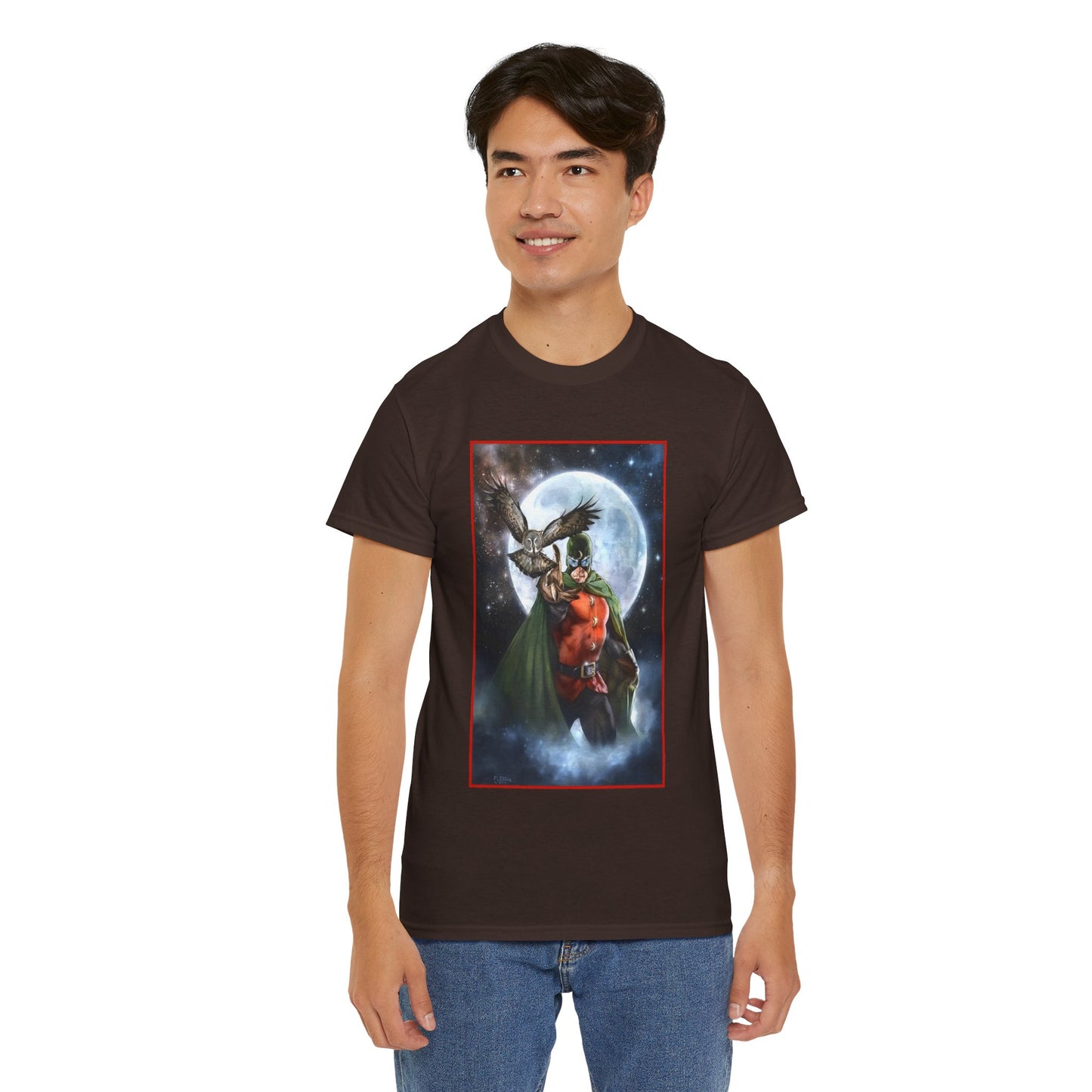 Doctor Mid-Nite T-Shirt - DC Comics - Golden Age Justice Society/JSA Member - Fleming Art