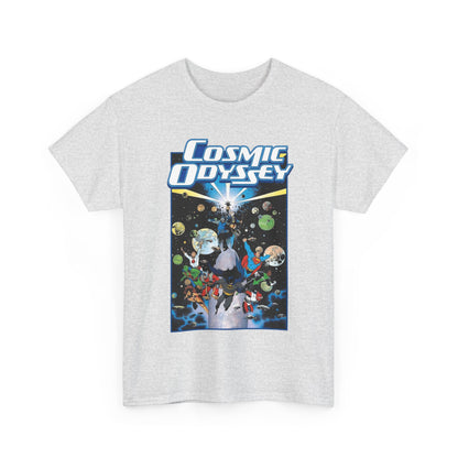 Cosmic Odyssey T-Shirt - Mike Mignola Art - Superman, Darkseid, Lightray, Orion, Starfire, Highfather. John Stewart - DC Comics