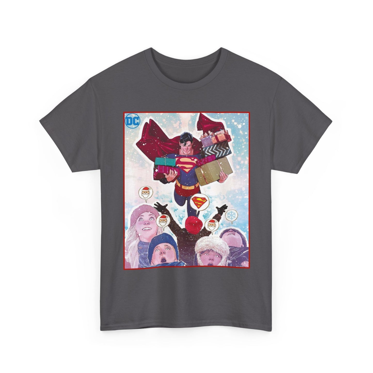 Superman Santa T-Shirt - Mitch Gerads Art - DC Comics