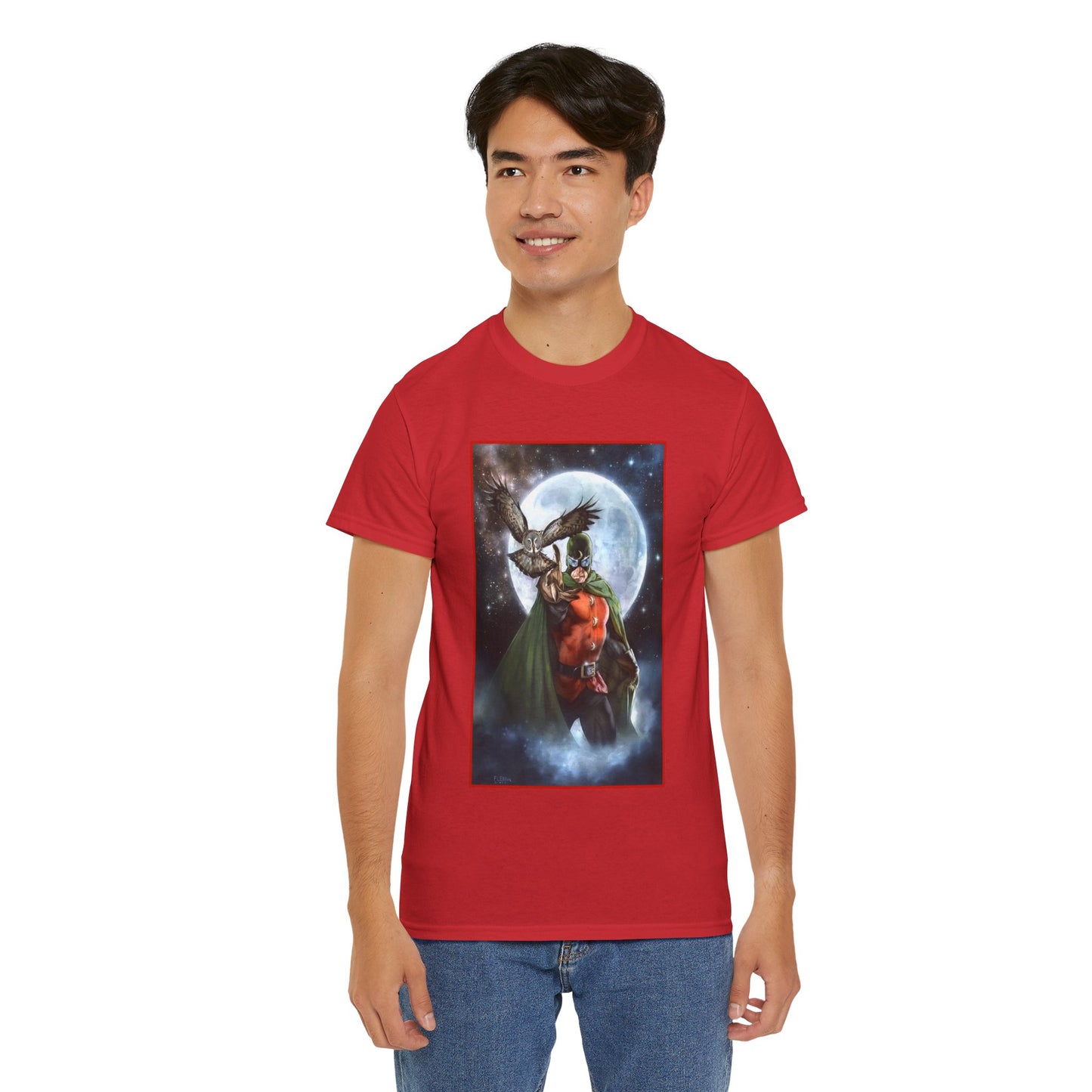 Doctor Mid-Nite T-Shirt - DC Comics - Golden Age Justice Society/JSA Member - Fleming Art
