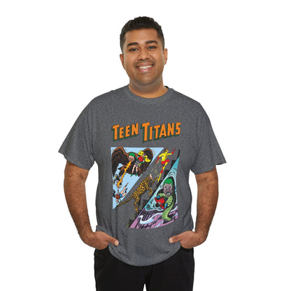 Teen Titans T-Shirt - Nick Cardy Art - #1 Cover Art - Robin, Wonder Girl, Kid Flash, Aqualad - DC Comics