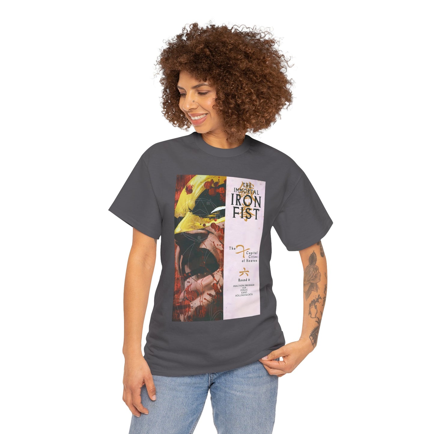 Immortal Iron Fist #13 T-Shirt - Kaare Andrews Art - Marvel Comics