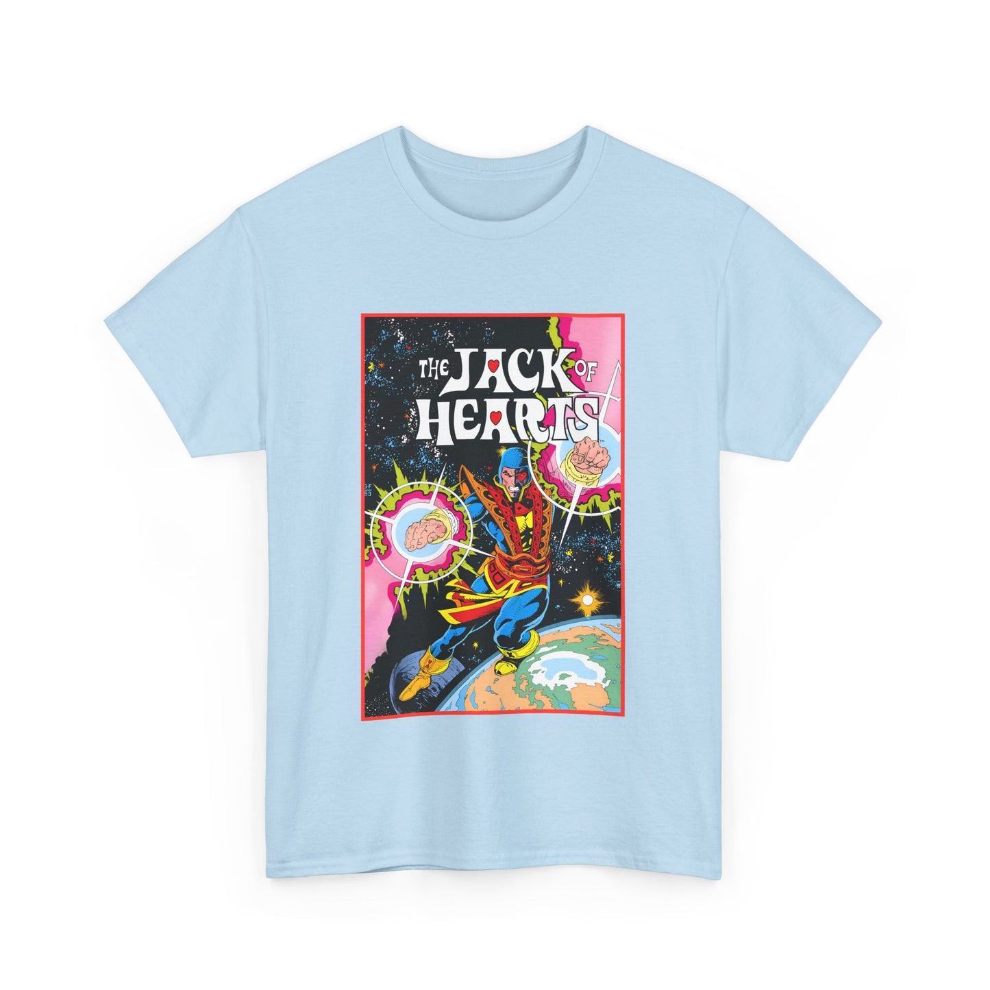 Jack of Hearts T-Shirt - Marvel Comics - Avengers Member - She-Hulk Beau - Zero Fluid - Popular 80s Character