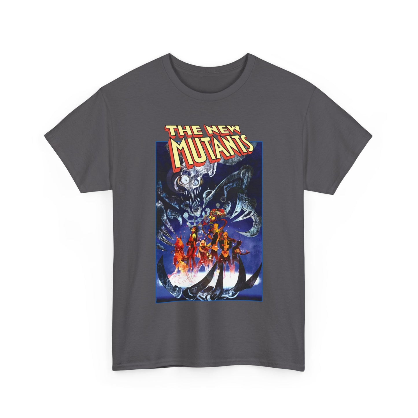 New Mutants T-Shirt - Bill Sienkiewicz Art - War Children Cover - Warlock, Magik, Wolfsbane, Cannonball, Cypher, Mirage, Karma, Sunspot - Marvel Comics