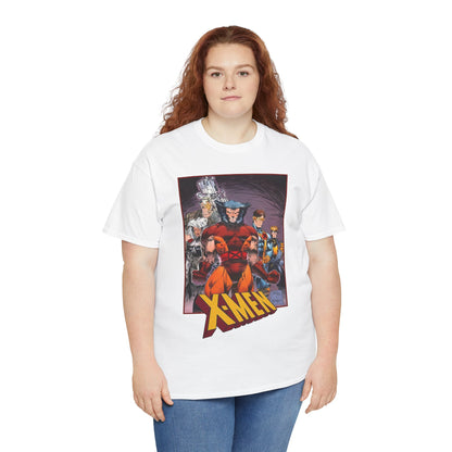 X-Men T-Shirt - While Portacio Art - Wolverine, Cyclops, Storm, Cable, Havok - Marvel Comics
