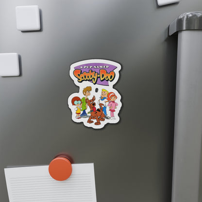 A Pup Named Scooby-Doo Die-Cut Magnet - Shaggy, Fred, Daphne, Velma - Mystery, Inc - Hanna-Barbera Cartoon - 3", 4", 5", 6"