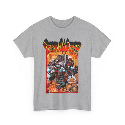 Stormwatch T-Shirt - Jim Lee Art - Battalion, Fuji, Hellstrike - Image/Wildstorm/DC Comics