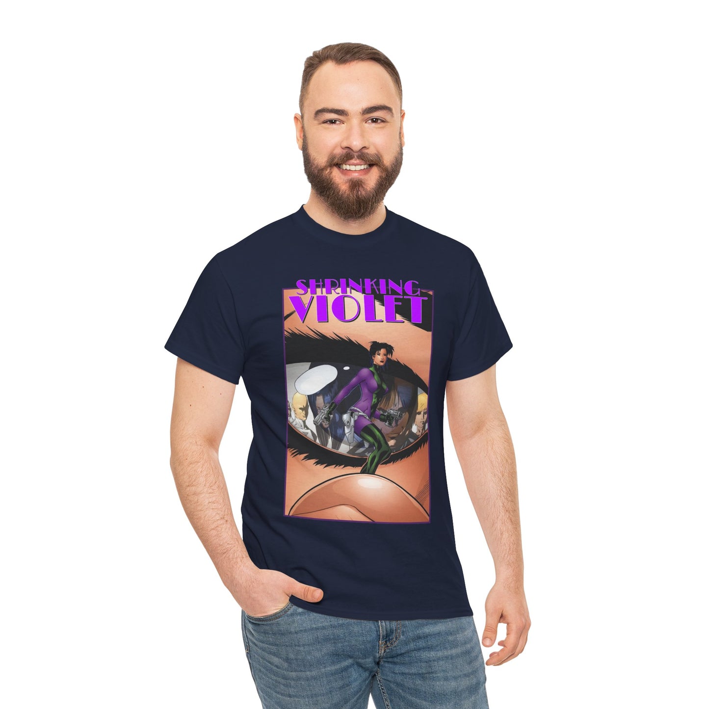 Shrinking Violet T-Shirt - Barry Kitson Art - Legion of Super-Heroes - DC Comics