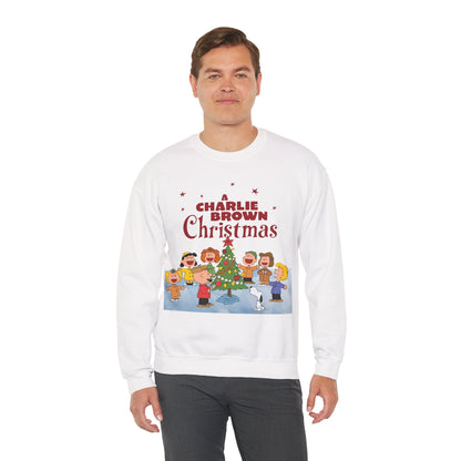 A Charlie Brown Christmas Crewneck Sweatshirt - Snoopy, Lucy, Linus, Sally, Schroeder