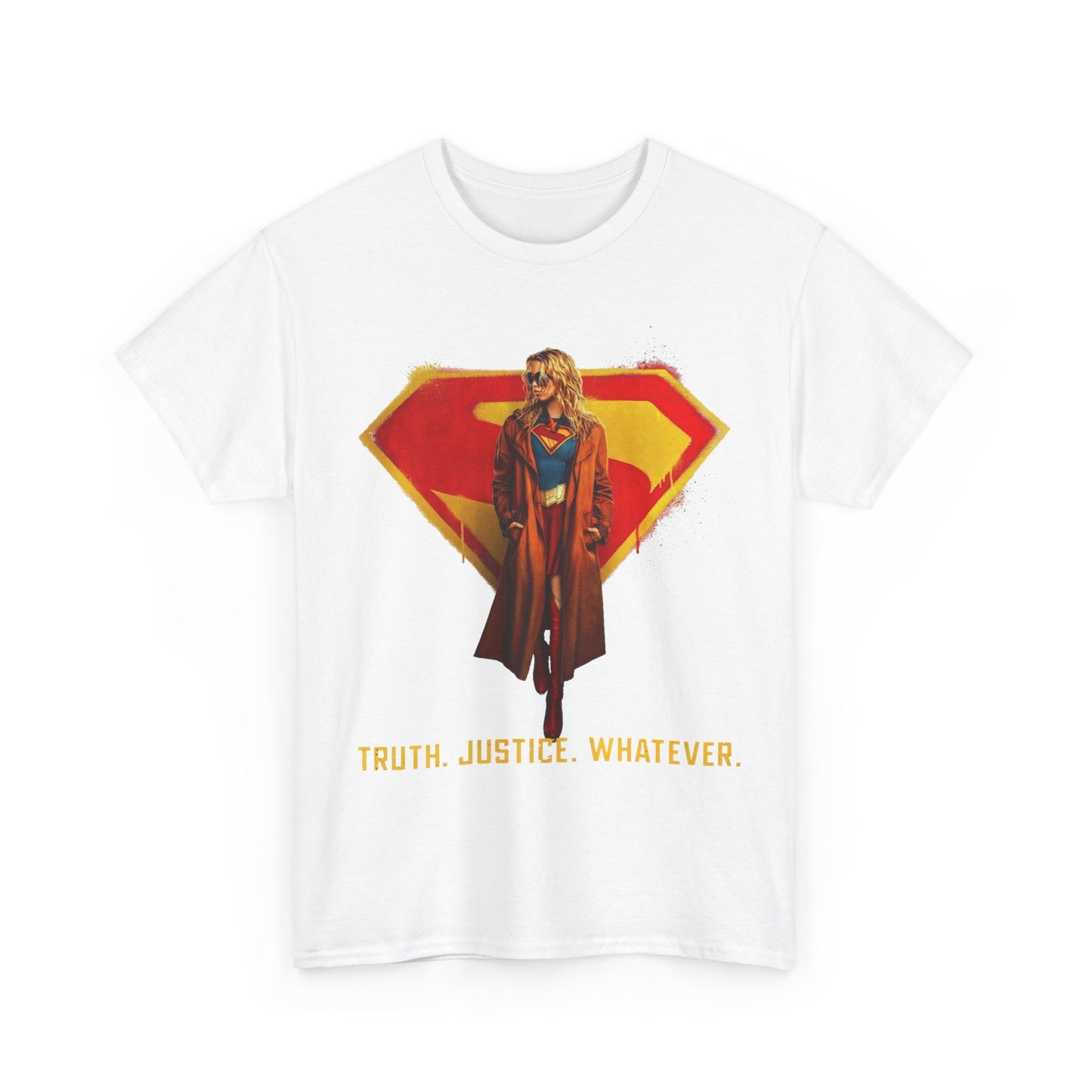 Supergirl Movie T-Shirt - Milly Alcock - Truth Justice Whatever - 2026 - Kara Zor-El - DC Comics, DC Studios