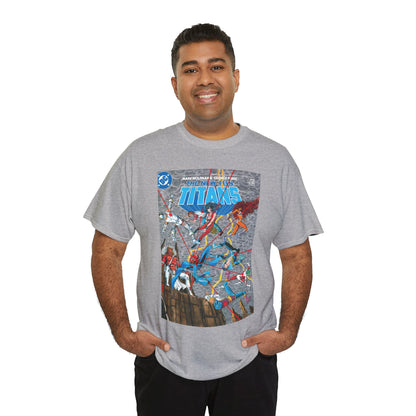 New Teen Titans T-Shirt - George Perez Art - Trigon the Terrible - DC Comics