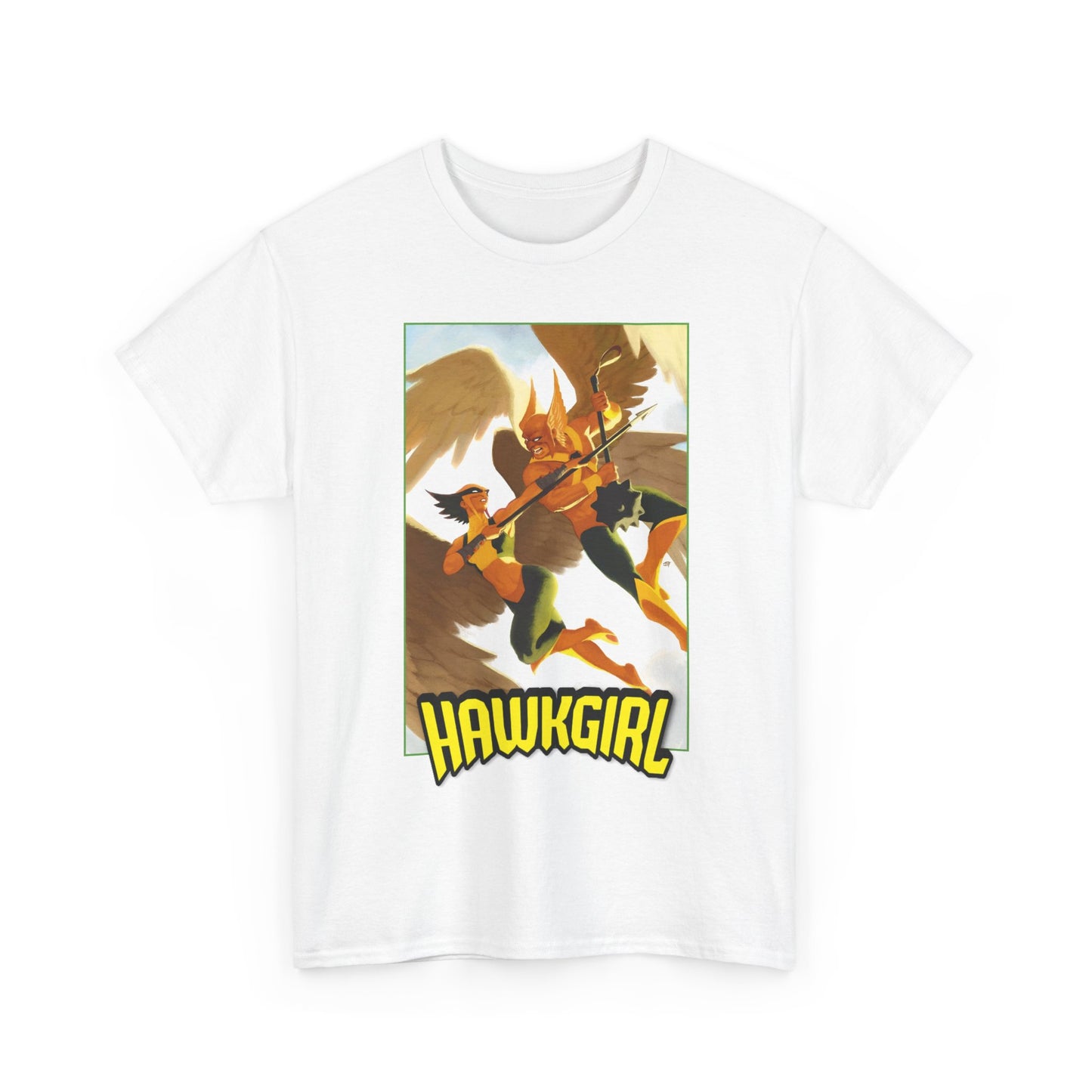 Hawkgirl T-Shirt - David Talaski Art - With Hawkman - DC Comics