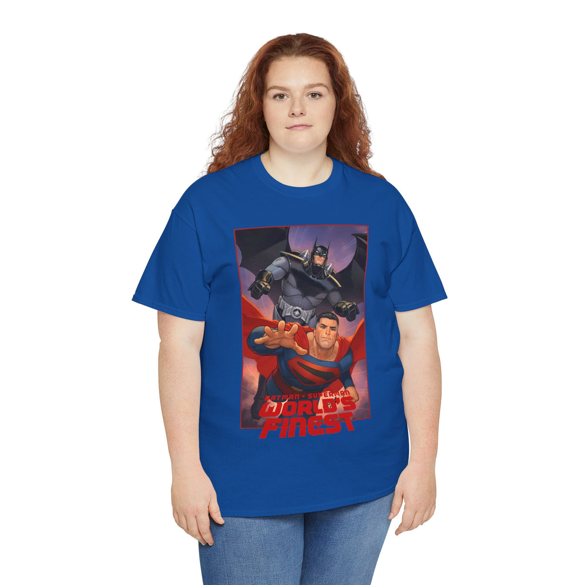 Batman Superman World's Finest T-Shirt - David Nakayama Art - Kingdom Come - DC Comics