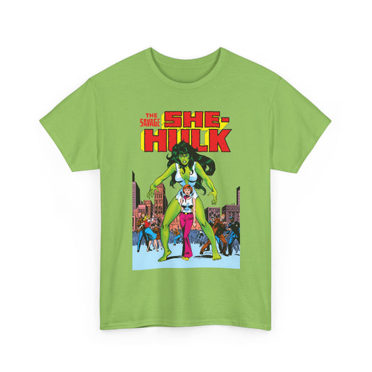 Savage She-Hulk T-Shirt - John Buscema Art - #1 Appearance - Jennifer Walters - Marvel Comics