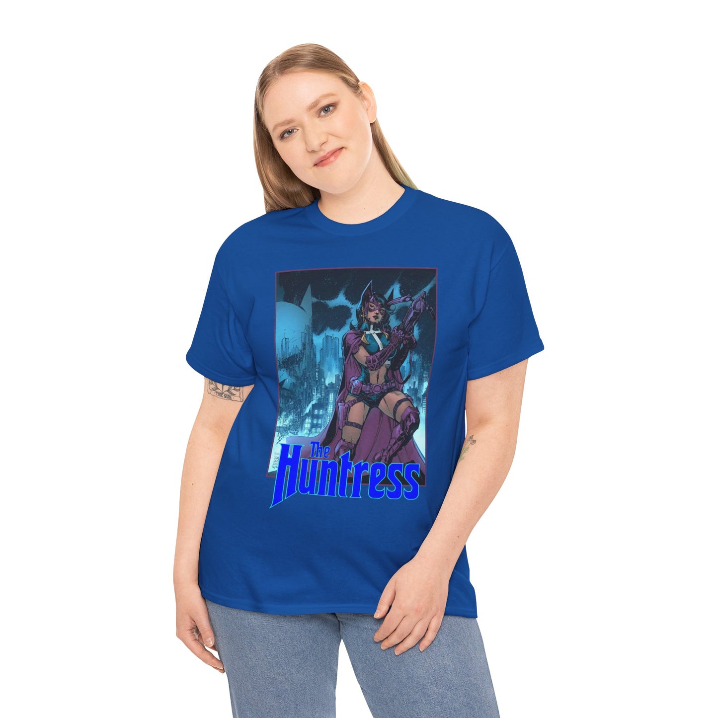 Huntress T-Shirt - Jim Lee Art - Batman: Hush Story - DC Comics
