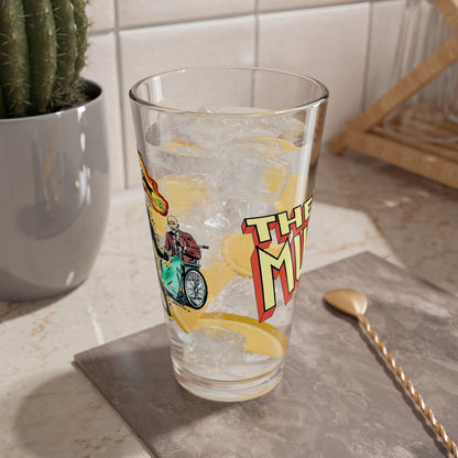 New Mutants Pint Glass, 16oz - Marvel Comics - Sunspot, Wolfsbane, Cannonball - X-Men Family - Mutants