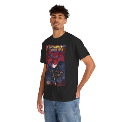 Batman & Amazing Spider-Man T-Shirt - Graham Nolan Art - DC & Marvel Comics