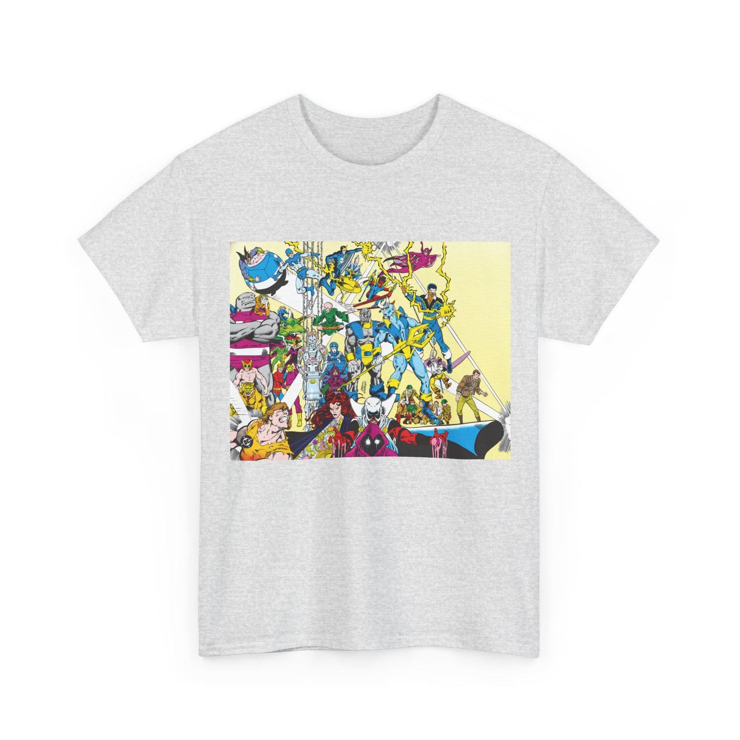 Who's Who in the DC Universe T-Shirt - George Perez Art - Black Lightning, Black Orchid - #3 Cover Art - DC Comics
