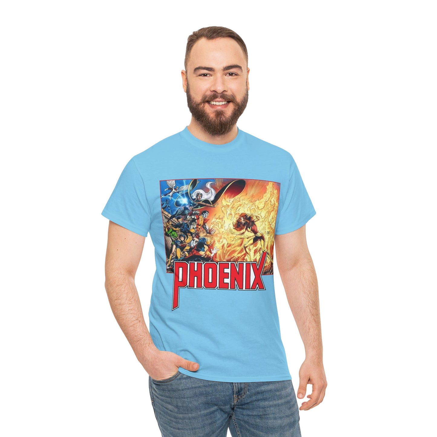 Phoenix T-Shirt - John Byrne Art - Untold X-Men Story - Jean Grey - Marvel Comics - Cyclops, Wolverine